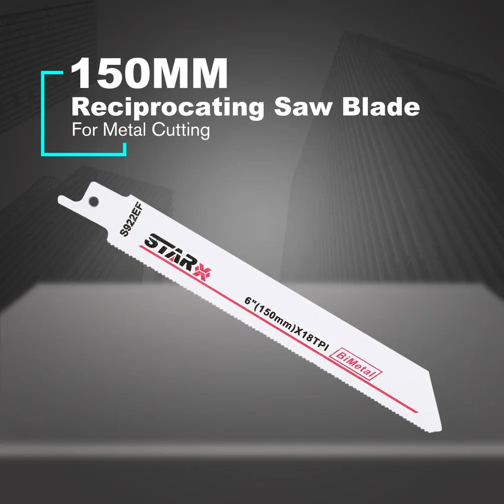 150 мм возвратно поступательная кривая пила лезвие для лобзика металл ножовка
