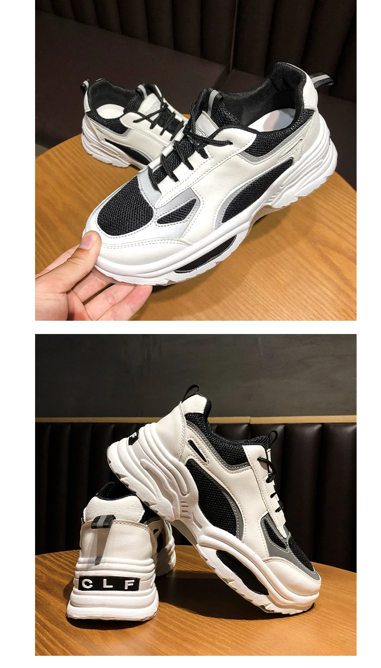 Size36-42; Новинка года; модная женская обувь; сезон весна-осень; женская повседневная обувь; женские спортивные кроссовки на высокой платформе; Цвет черный, белый