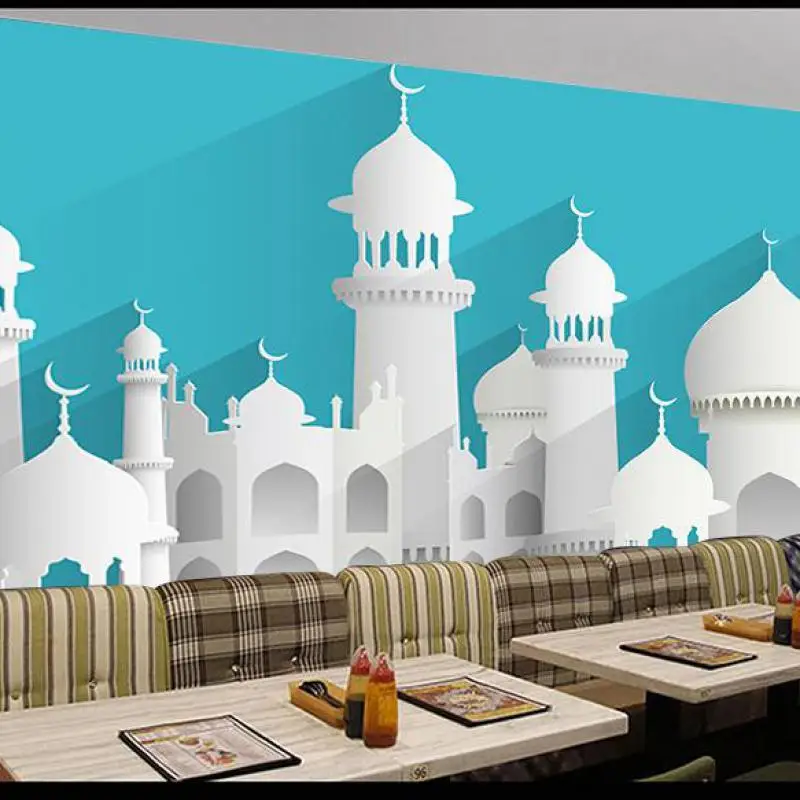 Мультяшные обои большого размера на заказ настенные ПВХ в стиле Арабской