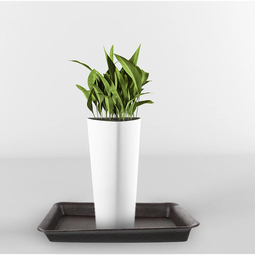 

6Pcs Garden Patio Flower Pot Trays Flowerpot Base Plates Holding Trays