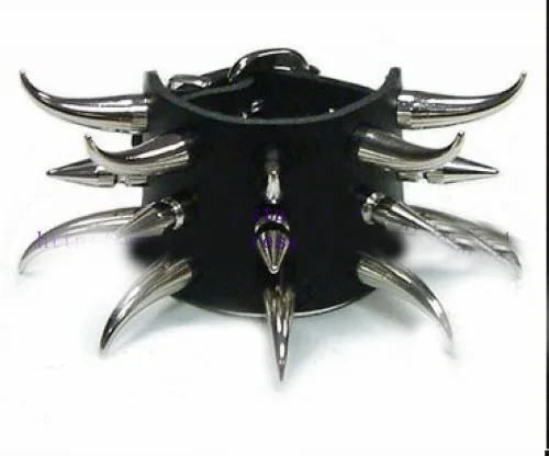 20 шт. дизайн изгиба 7*20 мм металлические черные панк рок заклепки для кожаного