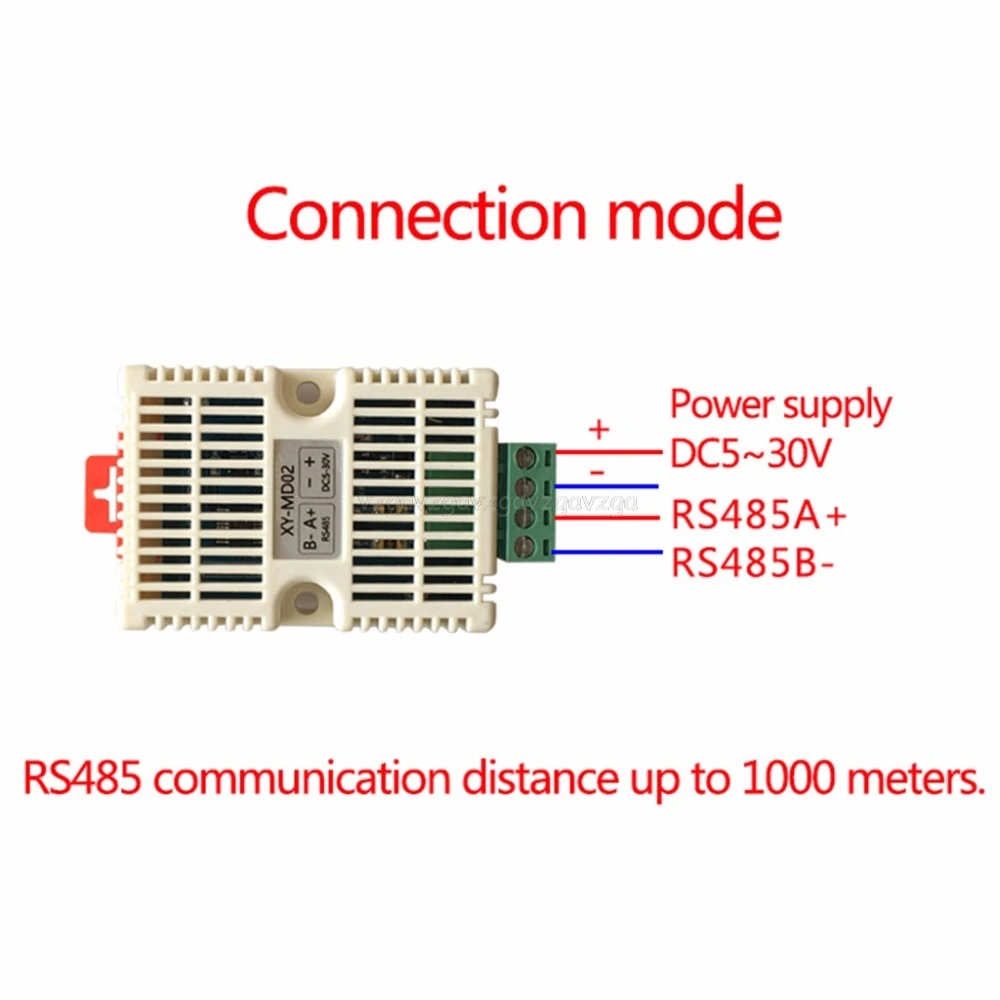 Датчик температуры и влажности SHT20 датчик высокой точности мониторинг Modbus RS485 Dec12