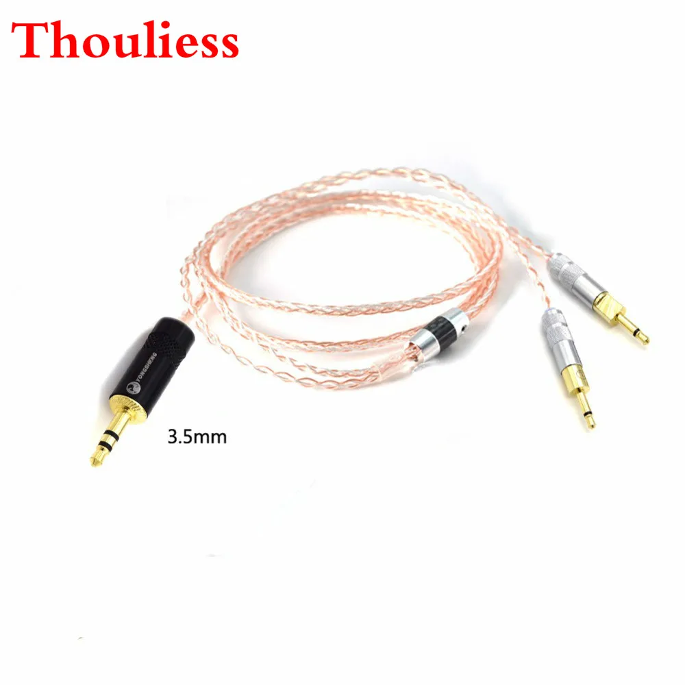 Thouliess 3 5/6 35/2 5/4 4 мм/XLR сбалансированный 8 ядерный 7N OCC с серебряным покрытием