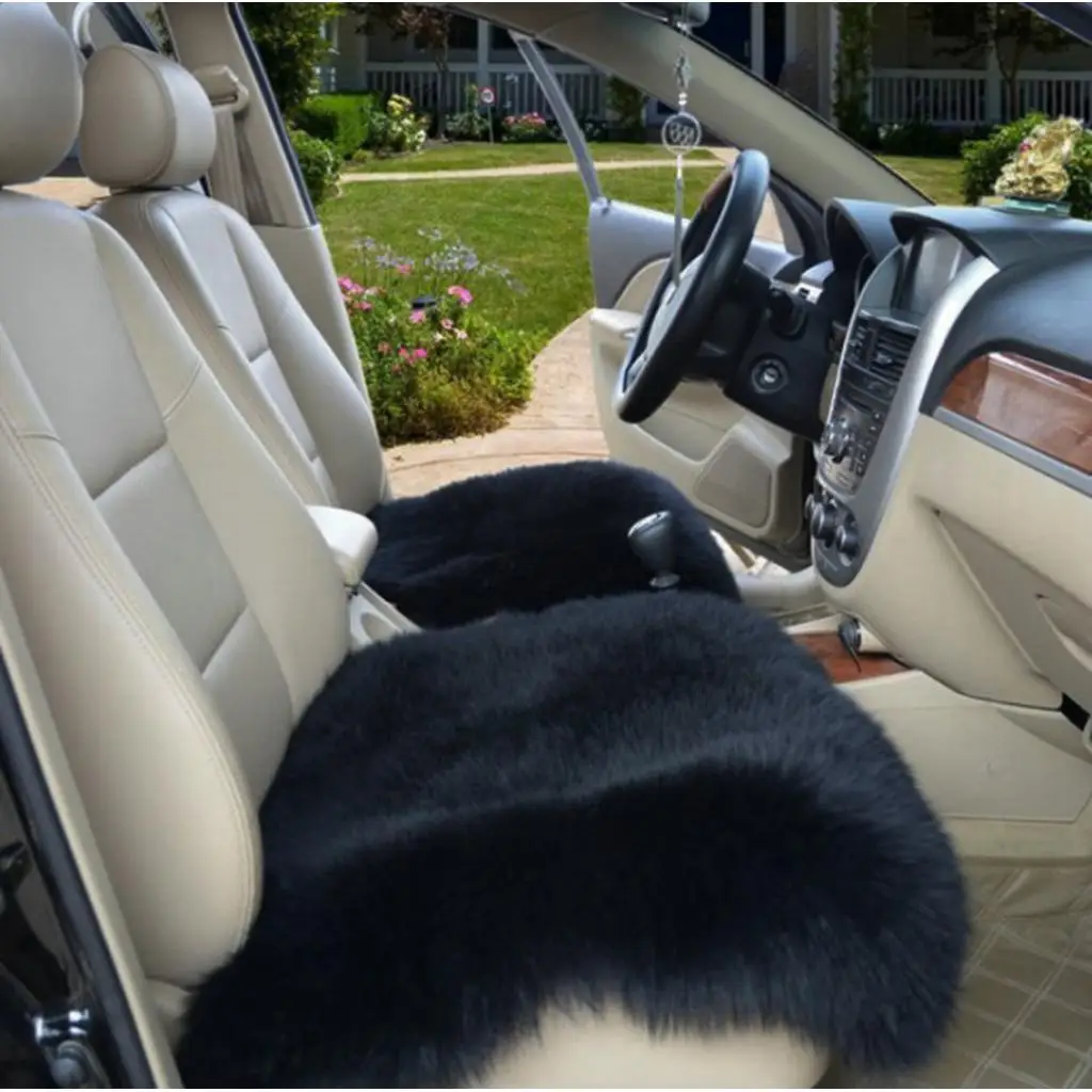 

Artificial Sheepskin Seat Cushion Rug Carpet Floor Mat Home Decorative