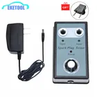 Поддерживает тестер свечей зажигания для бензиновых автомобилей 12 В, два тестовых отверстия для свечей зажигания  1,1 см, регулируемое двойное отверстие