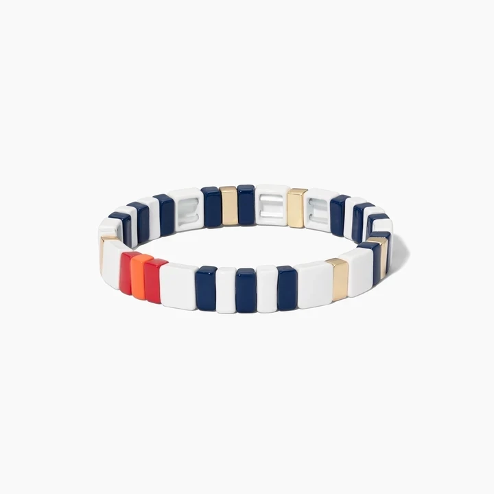 AliExpress женские роксанны Assoulin из бисера Эмаль стрейч браслет femme boho bileklik pulseira bransoletki damskie браслеты - Окраска металла: bracelet