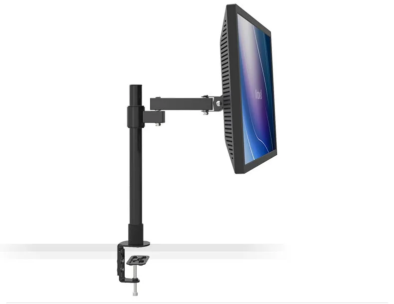 ЖК дисплей ТВ крепление настольная подставка для монитора зажимное выдвижной