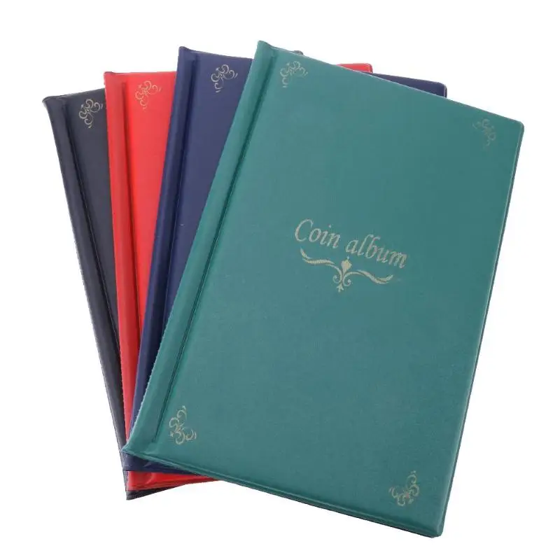 Карманный альбом для монет 10 страниц 150 дюймов держатель из ПВХ коллекционная