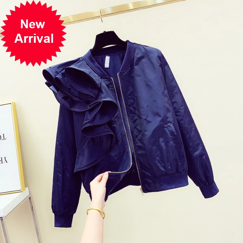 

Женская короткая куртка с V-образным вырезом, на молнии