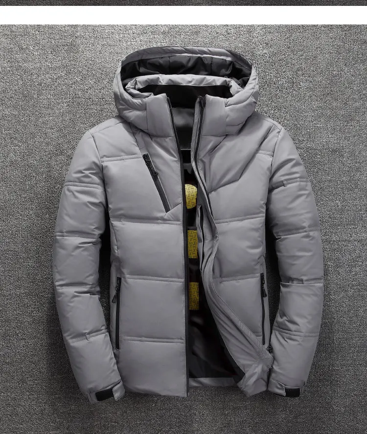 90% Duck Down Jacket Men Hooded Windproof Coats Winter Male Thick Warm Clothing Mens Outerwear Casual Down Coat