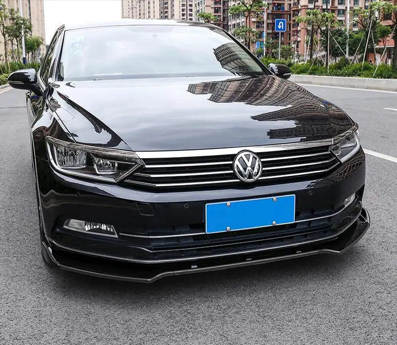 Для Volkswage Passat B8 Body kit спойлер 2018 2019 ABS задний передний бампер диффузор защитные