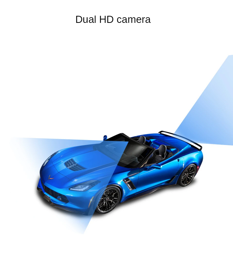 

1080P Unlit Night Vision Hidden Dual Recording Dash Recorder WIFI GPS Track Action Camera Dash Cam 4k Dash Cam
