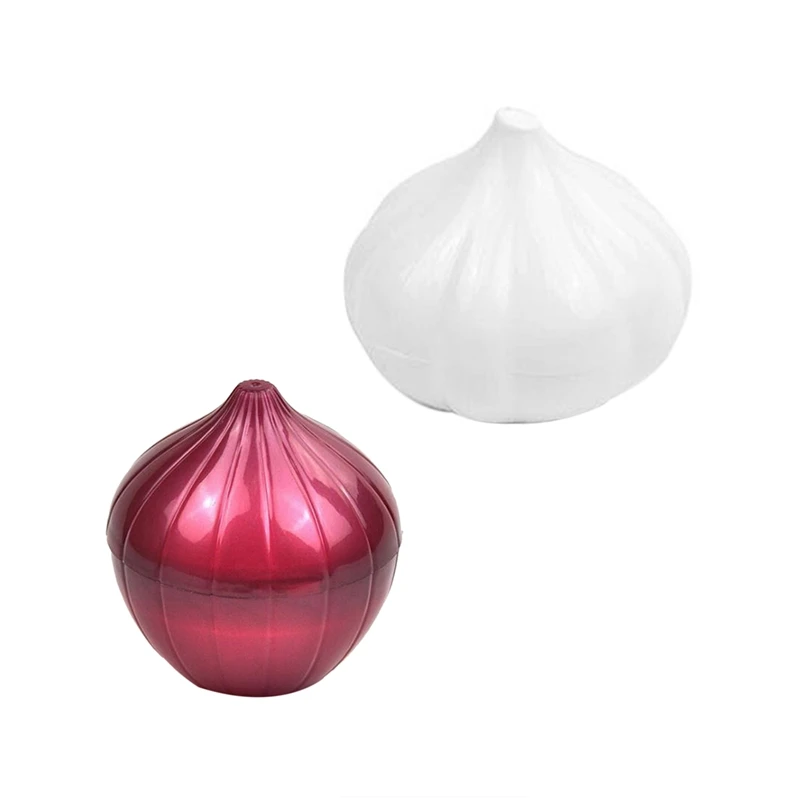 2 шт Креативные кухонные контейнеры для овощей лук чеснок помидоры лимон зеленый