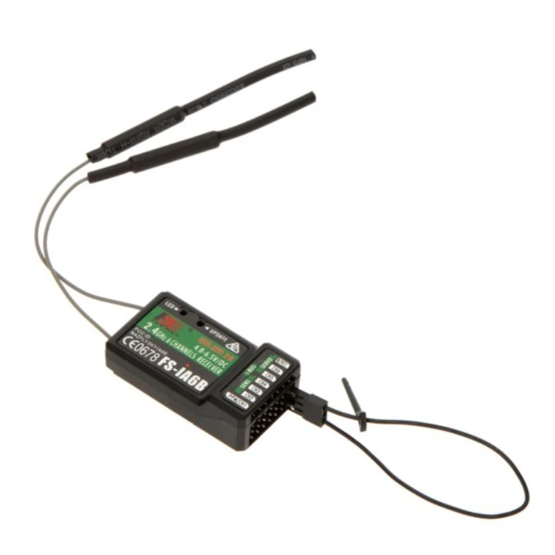 FLYSKY IA6B 2 4G 6CH PPM выход с IBus приемник портом для FS-i6 FS-i10 I6X I6S передатчик
