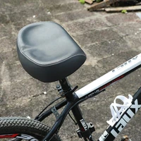 big ass bicycle noseless saddle bike bicycle cycling noseless saddle wide large soft pvc pu pad seat mtb saddle bike seats