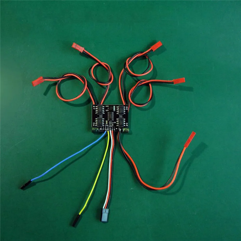 

For Omnidirectional Car Electronic Speed Controller GB25 GB37 1pc High Version 2-3S 4CH 5Ax4 ESC DIY Model Gearmotor