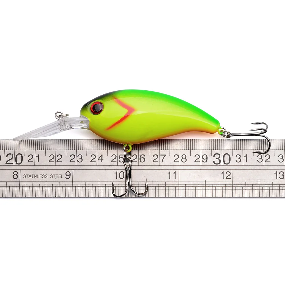 

PROBEROS 5pcs Fishing Lure Set 14.2g 10cm Hard Artificial Swimbait Lures 5 Color Crankbait Fish Baits #6 Treble hook dhc006