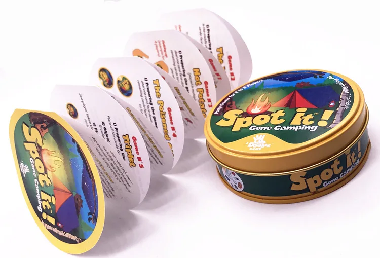 55 шт./компл. и пятно Dobble игры карточные игрушки детский спортивный Животные Gone