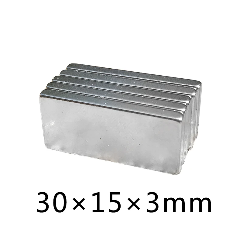 50/100/150 шт 100 мм x 15 5 земля сильный неодимовый магнит 30*15*3 мощная магнитня