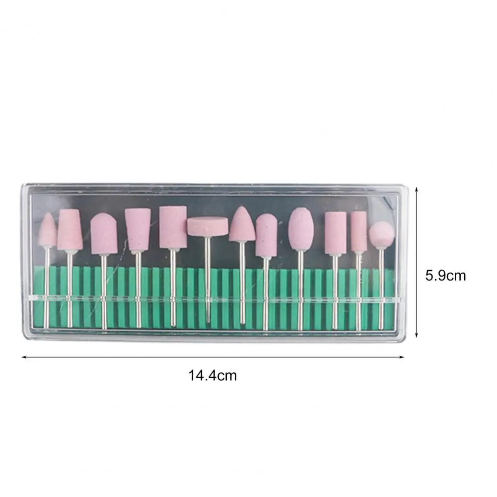 50% горячая Распродажа 12 шт./компл. сверло для ногтей высокопрочные пескоструйные