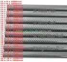 Трубка из углеродного волокна 3k, внешний диаметр 10 мм 11 мм 12 мм 13 мм 14 мм 15 мм 16 мм 17 мм 18 мм 19 мм 20 мм X 1000 мм, с полностью углеродистой 100%, в рулоне