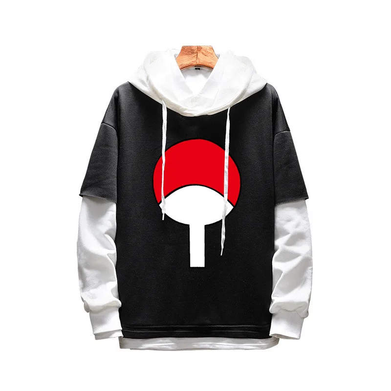 

Hot Anime Hoodie Oversized Sweatshirt Men/Women Fashion Kakasishi Sasuke Hoodies pullover red Yunkat student clothes jacket tide