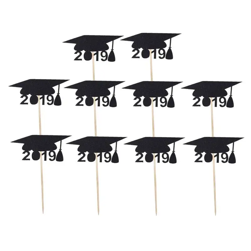 10 шт Простой Творческий значительный красивый мини торт украшение шапочка