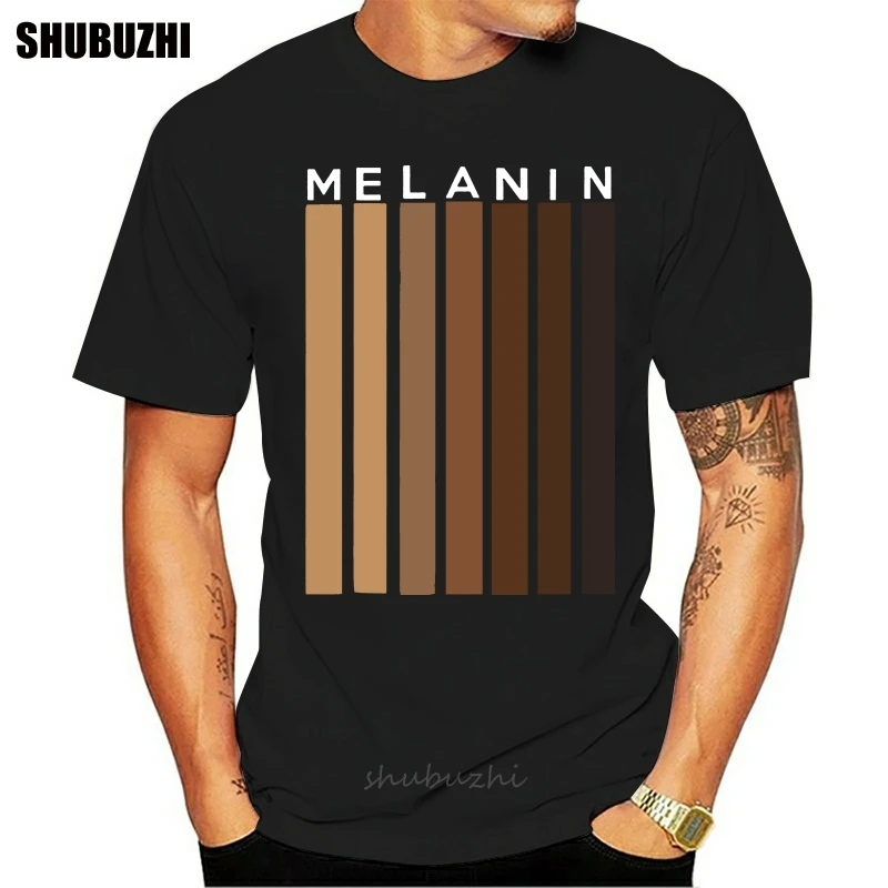 

Мужская хлопковая футболка Oheneba Melanin в черную полоску, Размеры S - 3Xl