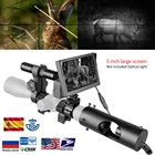 Оптический прицел ночного видения, охотничьи прицелы, тактический, 850 нм, инфракрасный светодиодный ИК водонепроницаемый прибор ночного видения, Охотничья камера