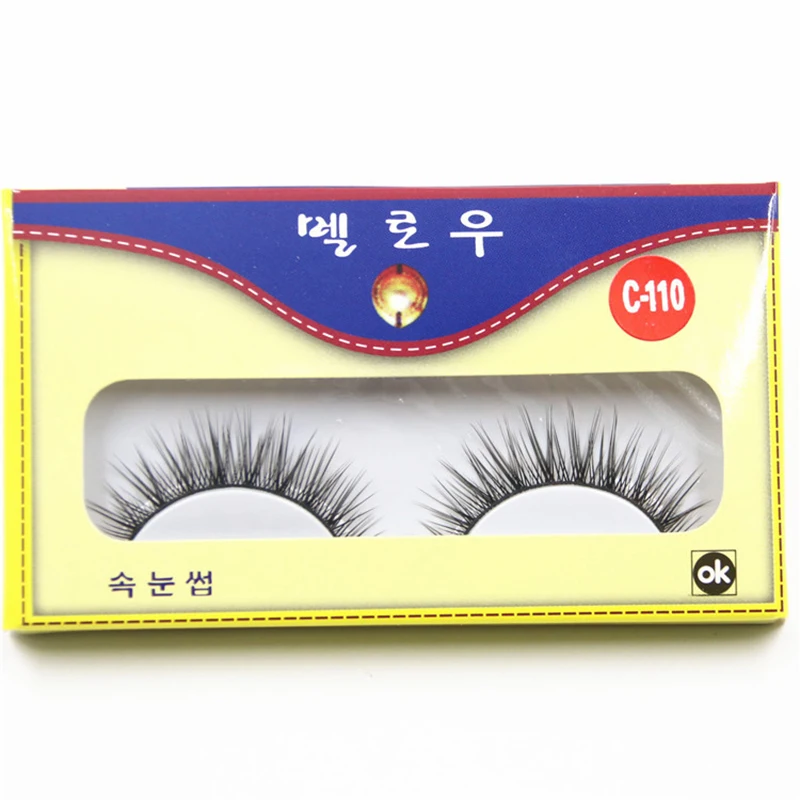 

Handmade Natural Crisscross Simulation Mink False Eyelashes Wholesale Easy Wear Soft Transparent Plastic Eye Lashes Extension