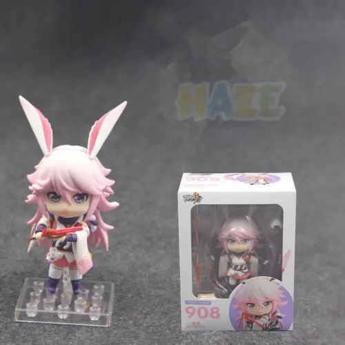 Аниме Honkai Impact 3 Sakura Yae Heretic Miko фигурки из ПВХ игрушки модель Colelction в коробке 10