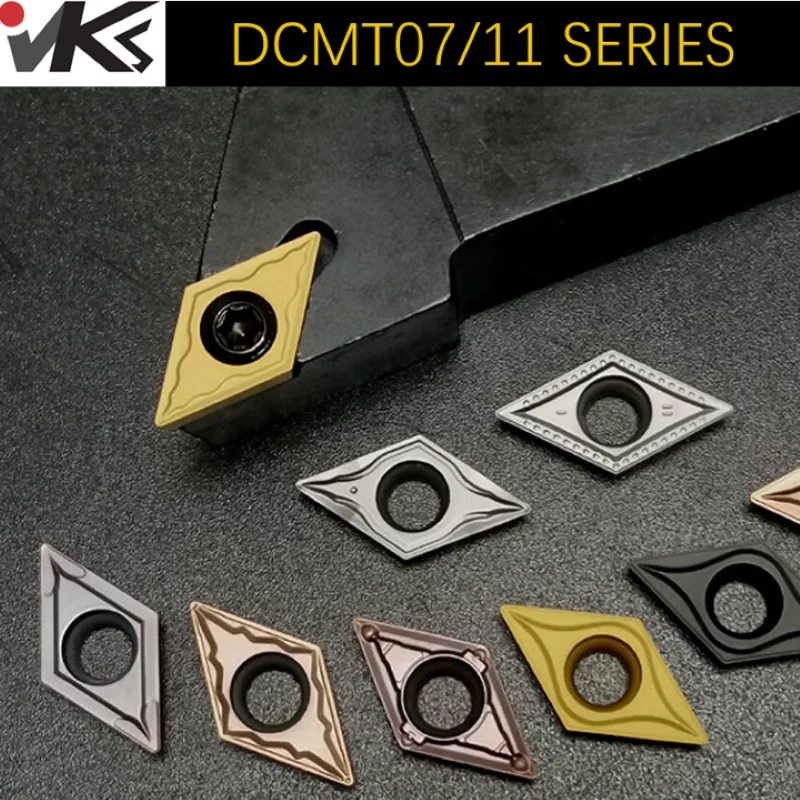 Вставка из карбида вольфрама DCMT070204/08 токарные инструменты DCGT070202-AL токарный резец