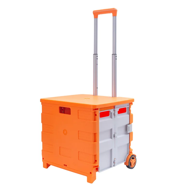 Foldable Rolling Travel Suitcase On Wheel High Quality Waterproof Foldable Luggage Lightweight High Capacity  Trolley Case