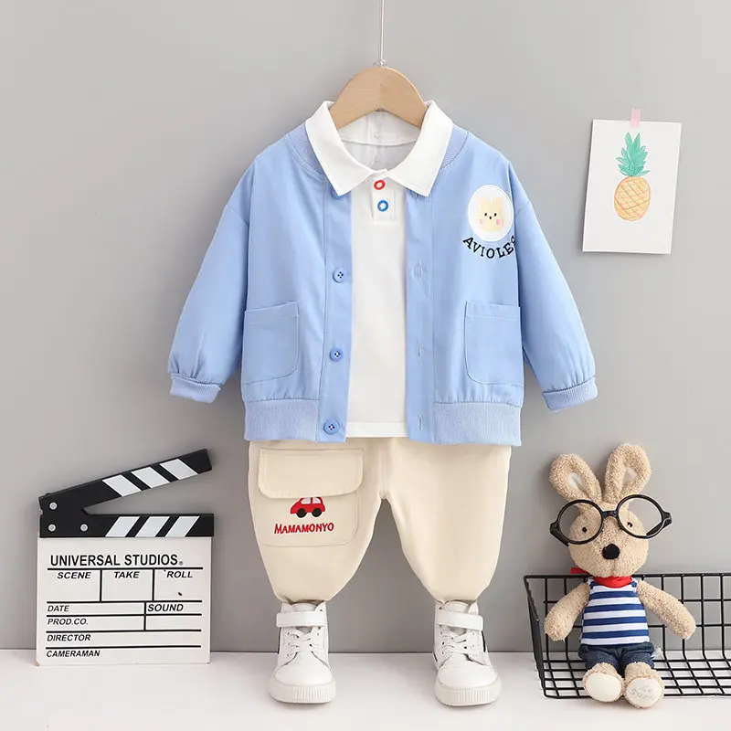 

Одежда для маленьких детей, одежда для младенцев, комплекты осенней одежды для маленьких мальчиков и девочек, костюмы с принтом в виде герое...