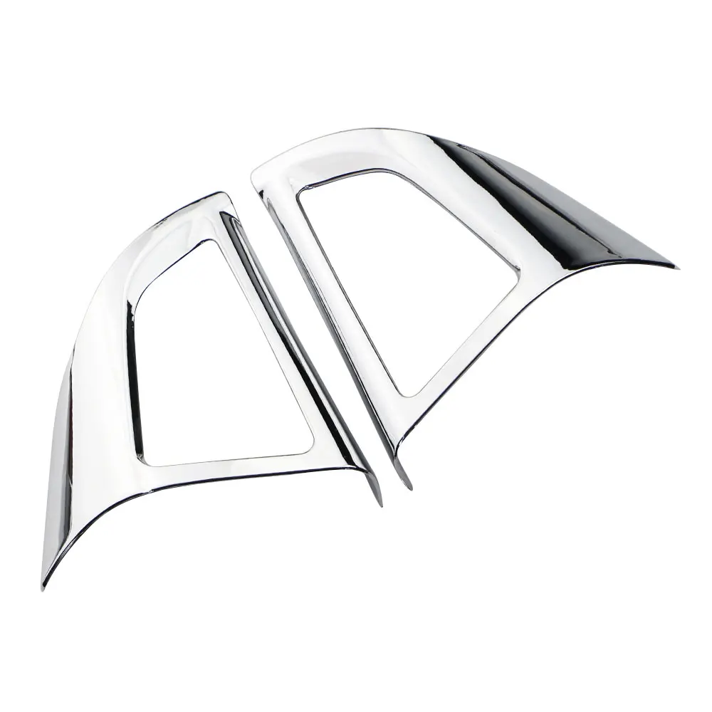 2 Hole Glossy Silver Автомобильная хромированная защитная накладка на руль, наклейка, пригодная для Chevrolet Cruze седан хэтчбек 2009- Trax аксессуары - Название цвета: 2 Hole Glossy Silver