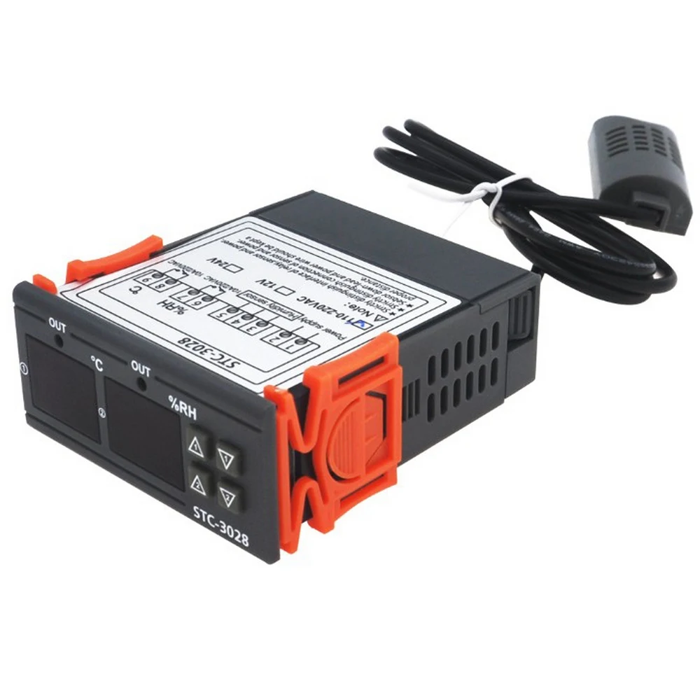 

Digital Thermostat LCD Thermoregulator Temperature Controller Incubator Temperature Hygrometer Heating Humidity Controller