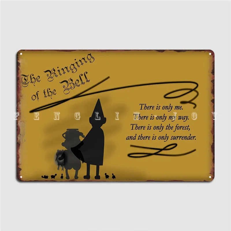 

The Ringing Of The Bell Metal Sign Wall Painting Décor Wall Cave Customize Tin Sign Poster
