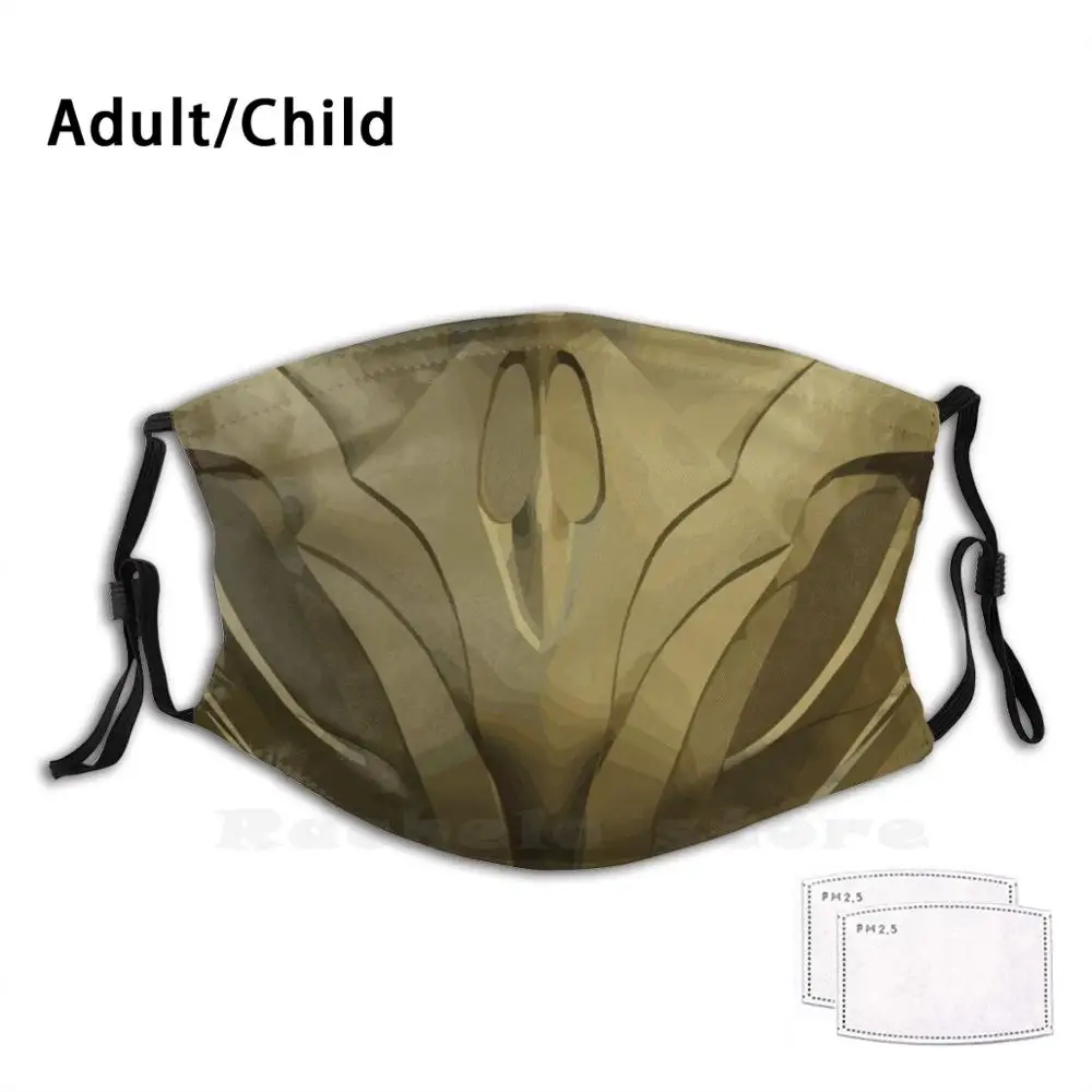 

Mortal Combat Sub - Zero Robot Yellow Print Washable Filter Anti Dust Mouth Mask Your Might Mortal Kombat Outatime Culture