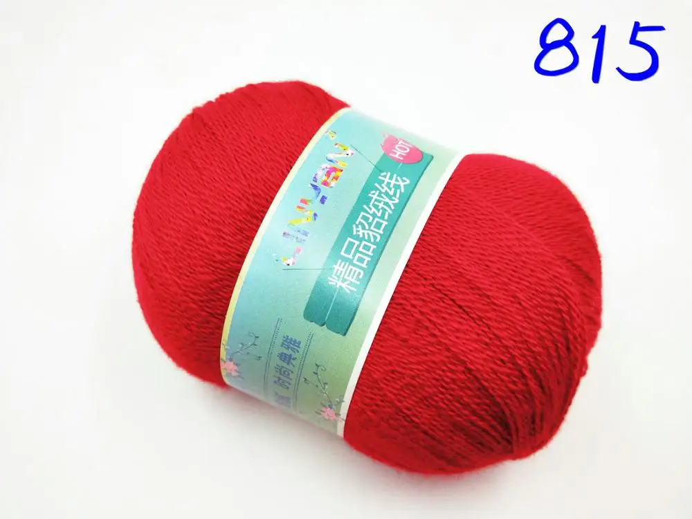 color 815 250 г/лот пряжа для вязания и вязания крючком ручная вязка и вязание крючком Айсберг норковая ворсистая нить, норковая Шерсть Ручная ткацкая линия ZL3288 - Цвет: color 815