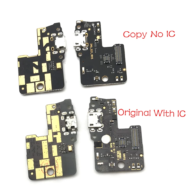 Док-разъем Micro USB зарядное устройство зарядный порт гибкий кабель плата с микрофоном запасные части для Xiaomi Redmi S2