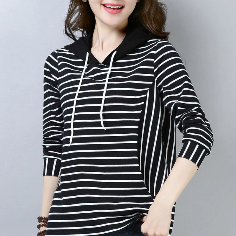 

Свитшот женский весенне-осенний, с коротким рукавом, с капюшоном