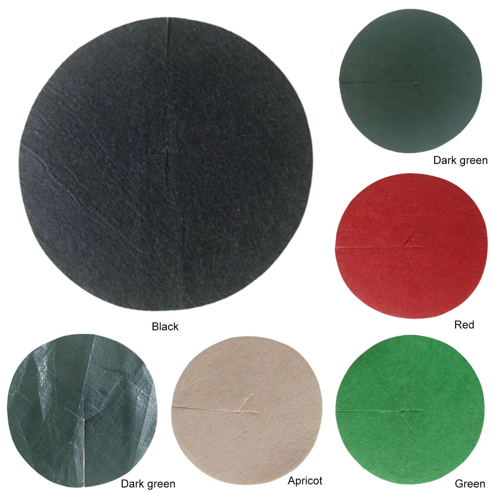 

Not Easy To Crack PE Durable Breathable 10PCS Weed Barrier MatPlant Cover Grass Cloth Tree Protection Gardening Tools Non-Woven