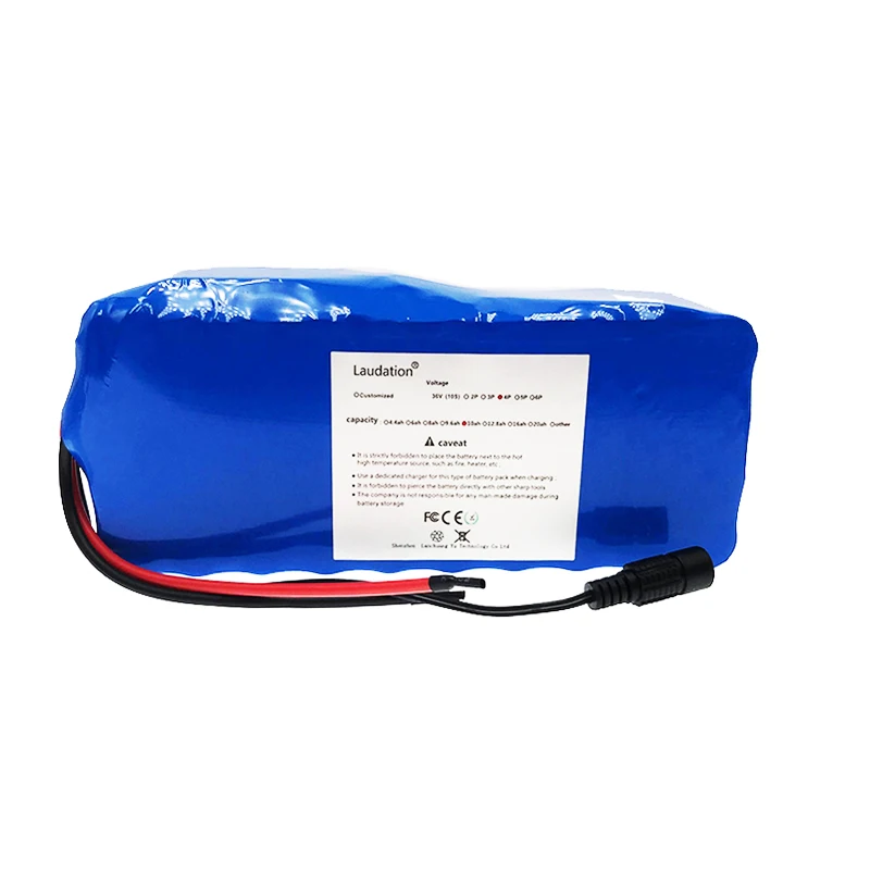 Аккумулятор для электрического велосипеда 36 В литий ионный аккумулятор 18650 10S4P