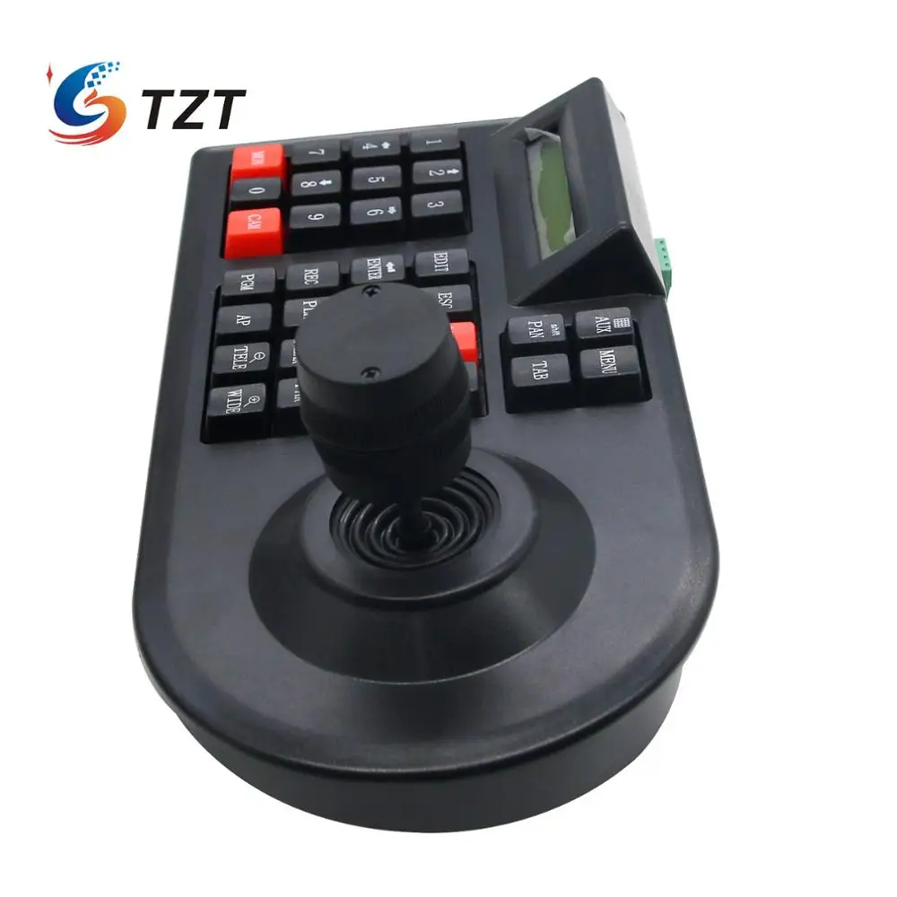 Контроллер клавиатуры TZT 3D PTZ CCTV джойстик для RS485 скоростная купольная камера