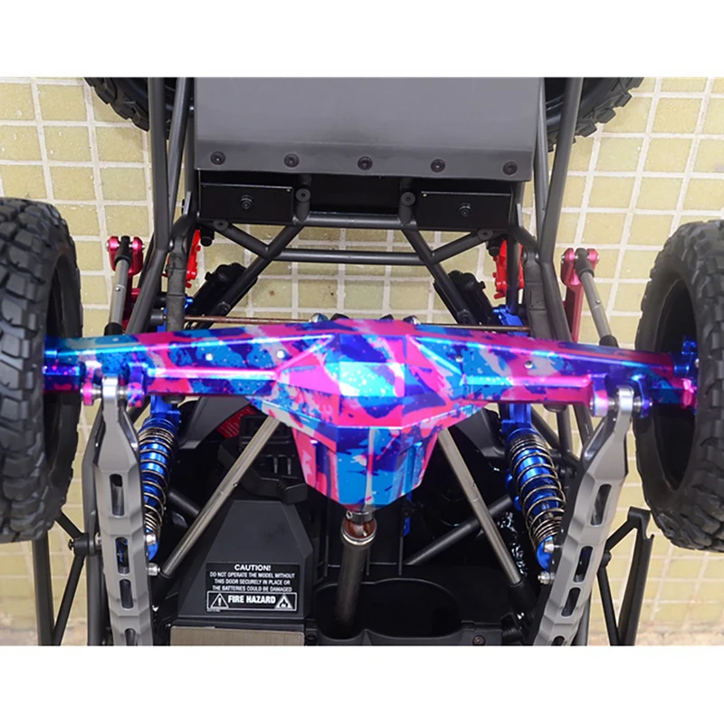 GPM CNC сплав задняя ось корпус коробки передач Крышка для 1/7 UDR Traxxas