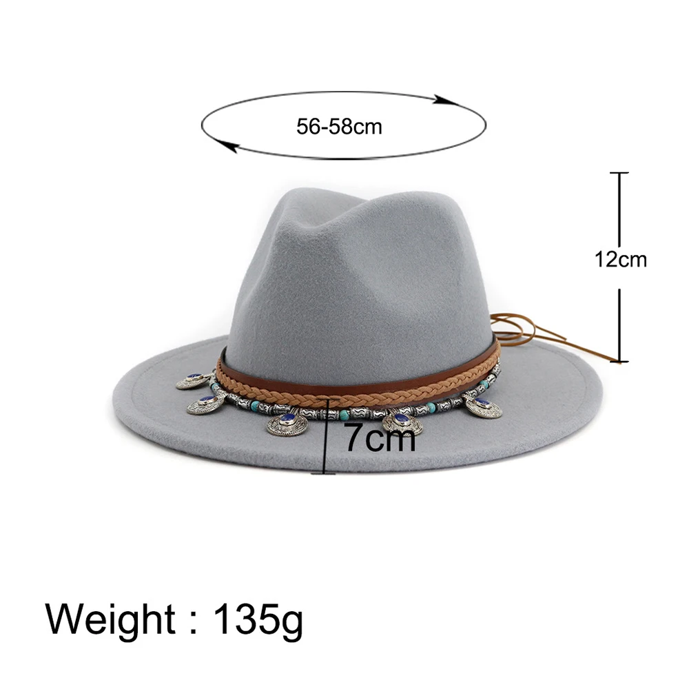 2019 New Fashion Women Men Wool Fedora Hat For Gentleman Elegant Lady Wide Brim Jazz Church Panama Cap | Аксессуары для одежды