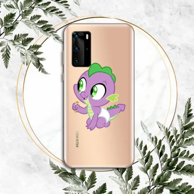 

Little dinosaur foal Phone Case Transparent for Huawei P honor 8 10i 20 30 40 smart 2019