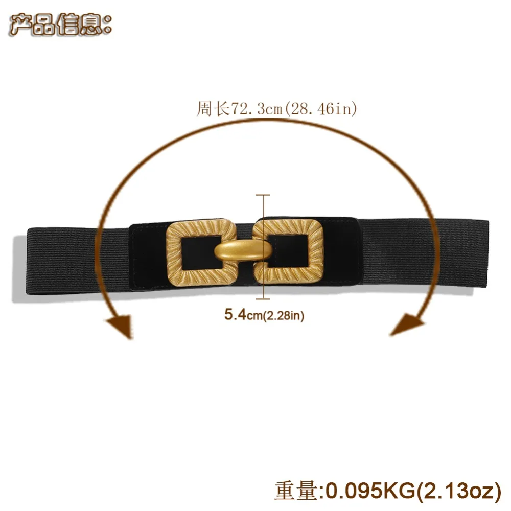 Vedawas Luxury Brand Za Pearl Belts For Women Charm Crystal Maxi Buckle Statement Belts Female Romantic Waist Party Jewelry