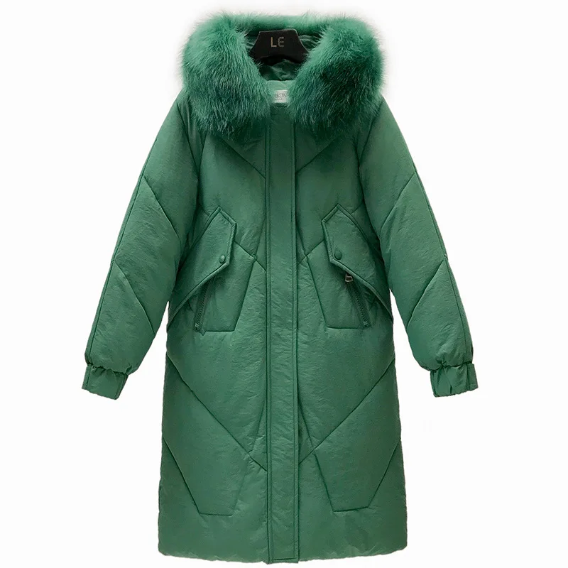 2019 женские зимние куртки пуховое хлопковое пальто с капюшоном плюс размер парки