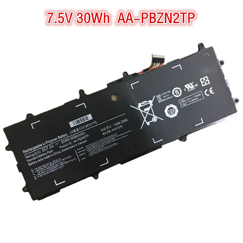 

7.5V 4080mAh 30Wh New AA-PBZN2TP Tablet Battery For Samsung Chromebook XE500T1C NP910S3G 905S3G 915S3G NP905S3K 910S3KX E303C12